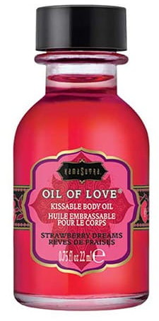 Kama Sutra Olejek stymulujący - Kama Sutra Oil of Love Strawberry Dreams 22 ml KA056D [9010927]