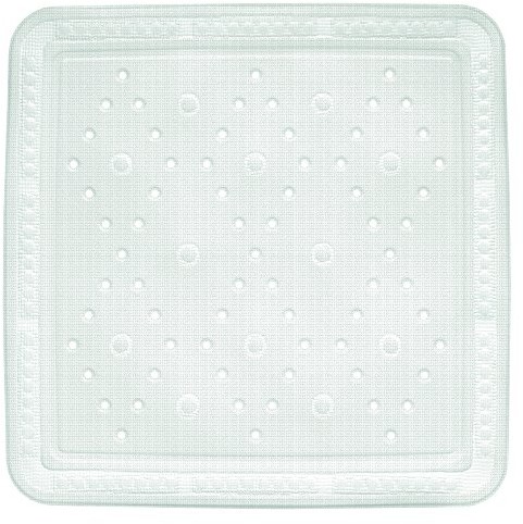 Kela 22364 wkładka do wanny, pokryta do odkurzacza, PCW cięcia pianki do prysznica, 55 x 55 cm, Kreta 22360