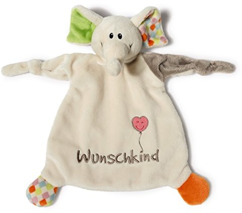 Nici NICI 40038 Doudou słoń, przesłaniem dziecko i motyw obrazu haftowana, 