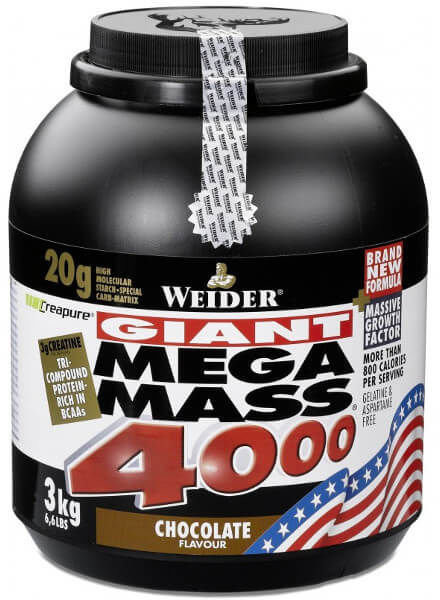 Weider Mega Mass 4000, 3000 g