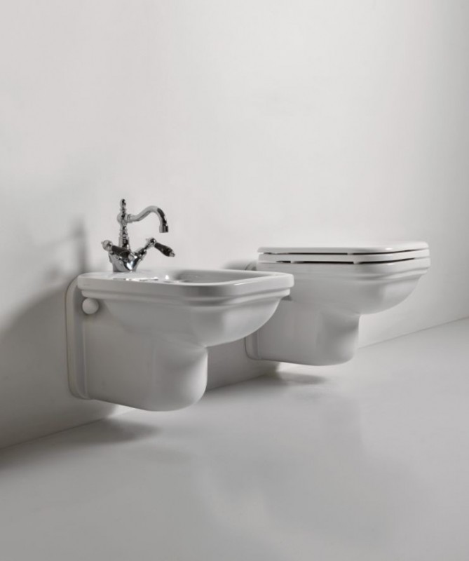 Kerasan Waldorf 55x37 biały 411501+418801