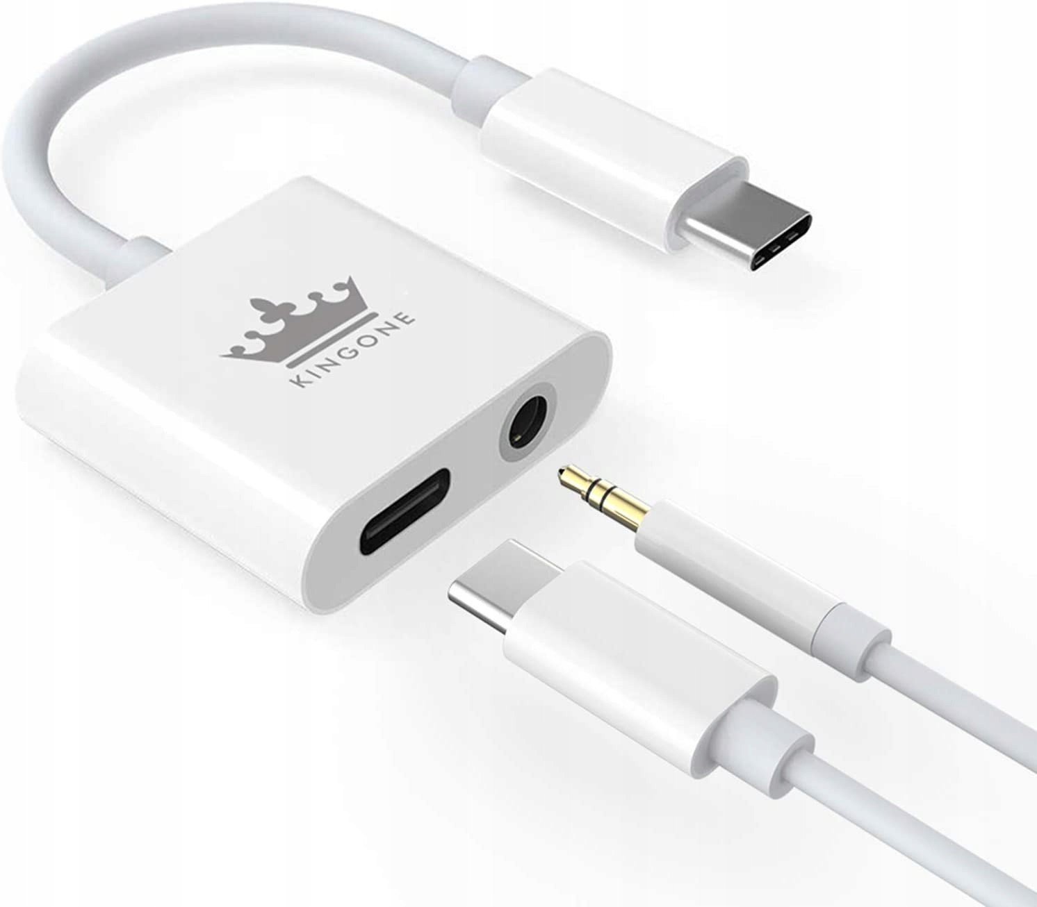 Adapter słuchawkowy Usb C do 3.5 mm Aux Audio Jack