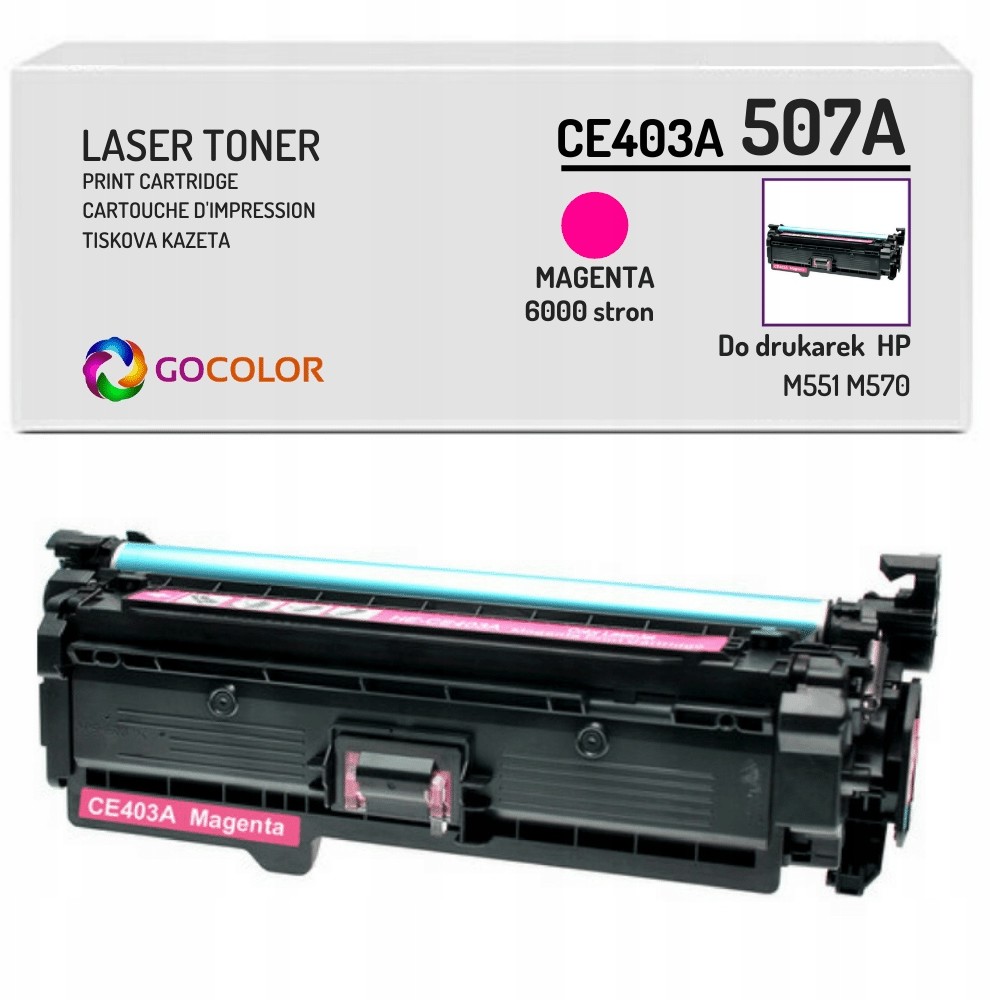 Toner do Hp 507A M Enterprise 500 color M577dnm
