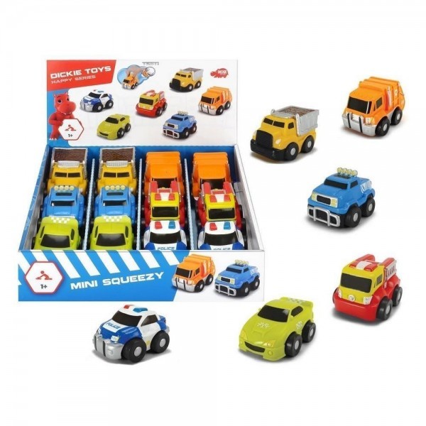 Dickie Toys Happy Mini Squeezy Display