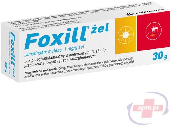 Polpharma Foxill 1mg/g żel 30g