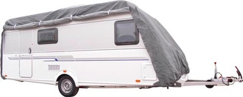 Carpoint 1723471 pokrowiec na przyczepę kempingową o długości do 5,5 m (szerokość 2,50 x wysokość 2,20 m) 1723471