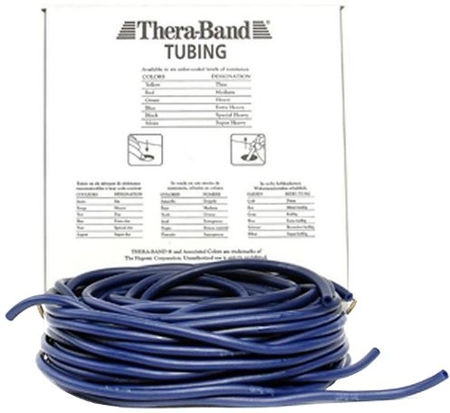 Thera-Band Tubing rzemień fitness, niebieski, 30,50 m 4665006217