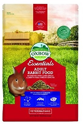 Bunny petlife Oxbow Basics T kompletny z mikrowłókien do dorosłego królików, 4,5 kg OBT300
