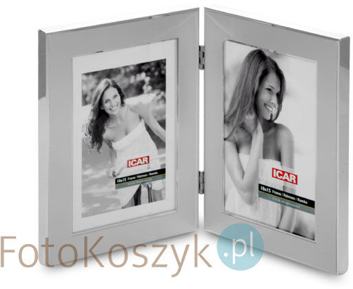 Icar Ramka metalowa 16 (na 2 zdjęcia 10x15)