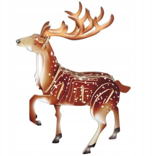 ~ Puzzle Kolorowe 3D ~ Koń Rumak ~