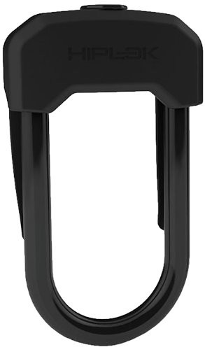 Hiplok hiplok D Bügelschloss rower nierdzewna Nylon powłoka 13 MM Clip system mocujący Silver Rated, HL-Loc-0033, czarny HLD1AB