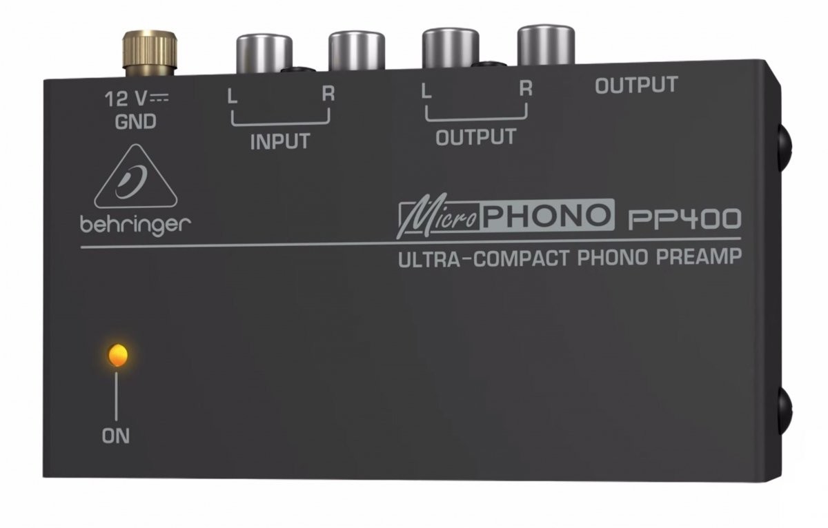 Behringer PP400 przedwzmacniacz gramofonowy