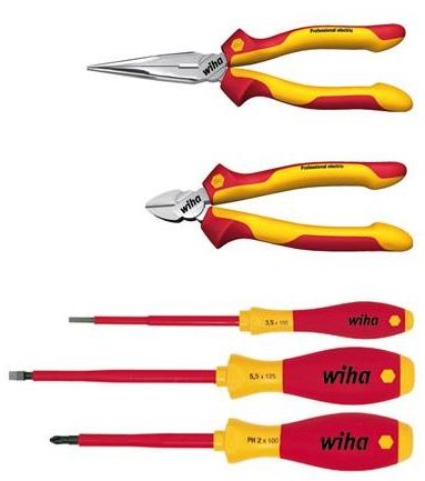 Wiha Zestaw narzędzi Professional electrix Mix 26755 5 szt Professional electric Z 99 0 002 06