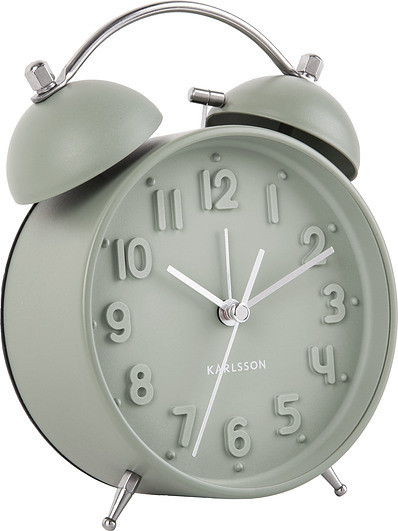 Karlsson Budzik Iconic zielony KA5784GR