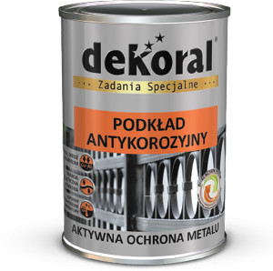 Dekoral PODKŁAD ANTYKOROZYJNY CZARNY 0,9L