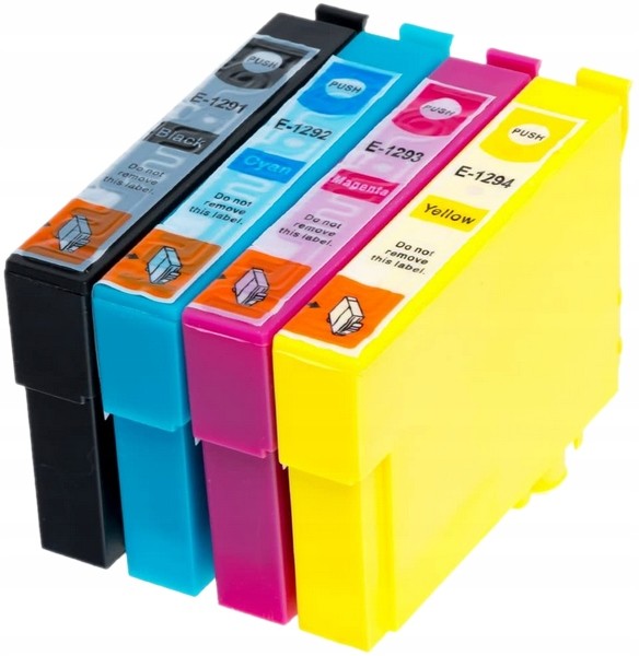 Tusze Do Drukarki Epson T1291-94 SX620FW WF-3010DW