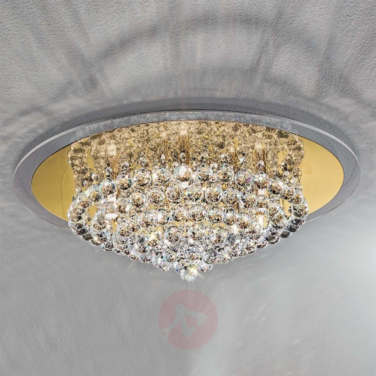 Orion Efektowna kryształowa lampa sufitowa TUILA śr. 62