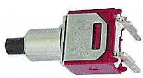 Velleman PRZYCISK 90° HORIZONTAL SUBMINIATURE PUSH-BUTTON SWITCH - SPST OFF-(ON) TS-21A