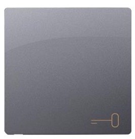 Kontakt Simon Kontakt_Simon Klawisz pojedynczy z piktogramem klucza srebrny mat BMKWK1/43