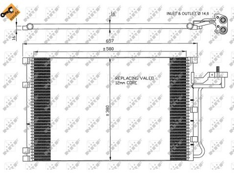 NRF Skraplacz, klimatyzacja 35616
