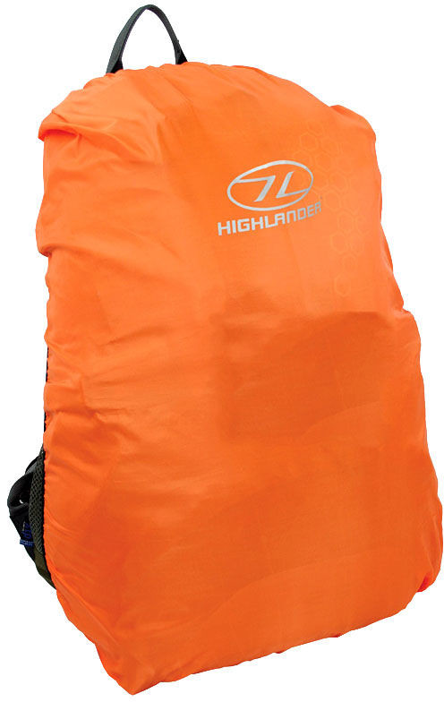 Highlander Pokrowiec Przeciwdeszczowy na Plecak 40-50L Pomarańczowy ACC028-OE