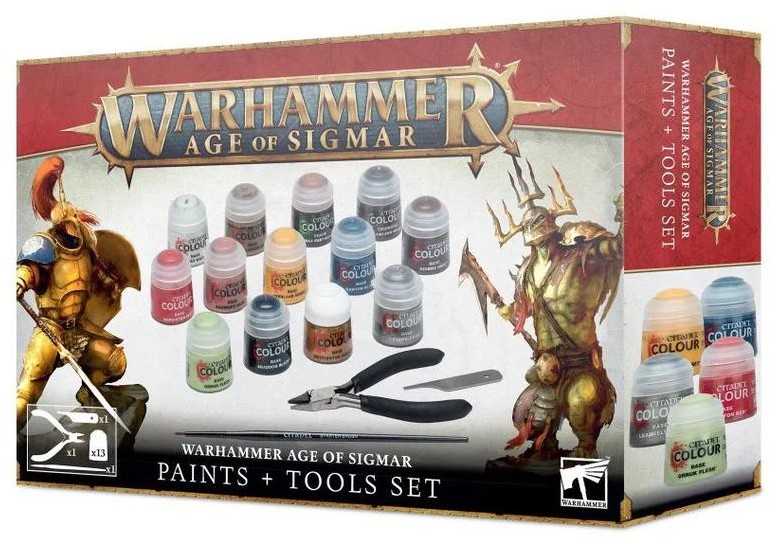 Games Workshop Aos Paints + Tools (can/pol/scanda) (53170299001) 80-17