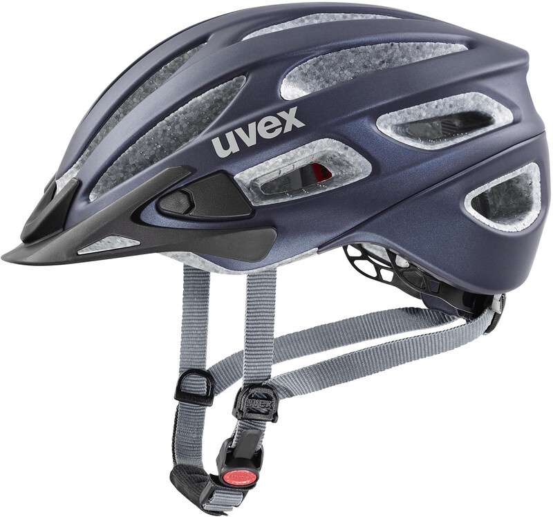 UVEX True CC Helmet, niebieski 55-58cm 2022 Kaski miejskie i trekkingowe S4100540517
