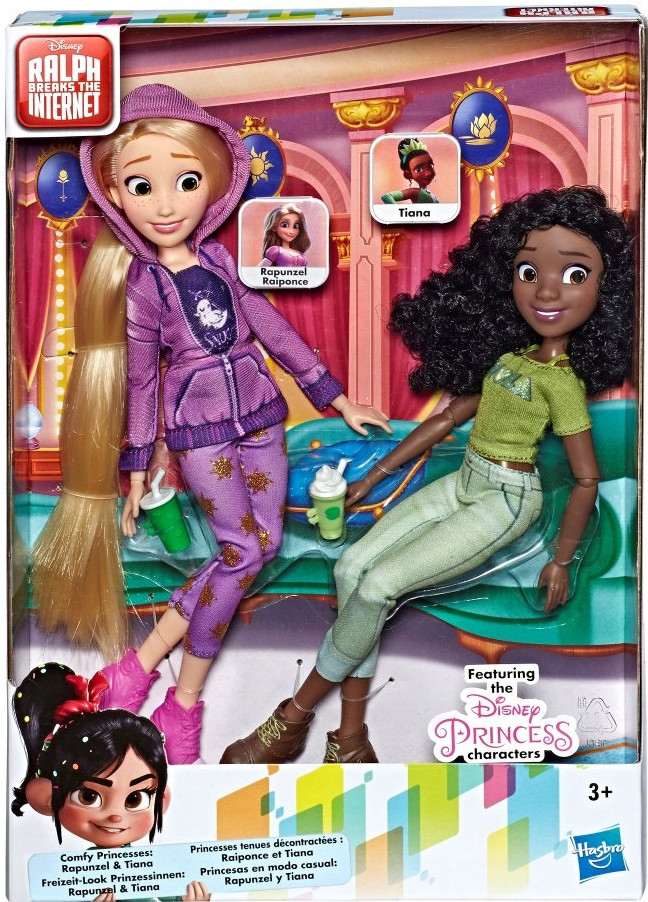 Disney Princess. Ralph Demolka. Roszpunka i Tiana