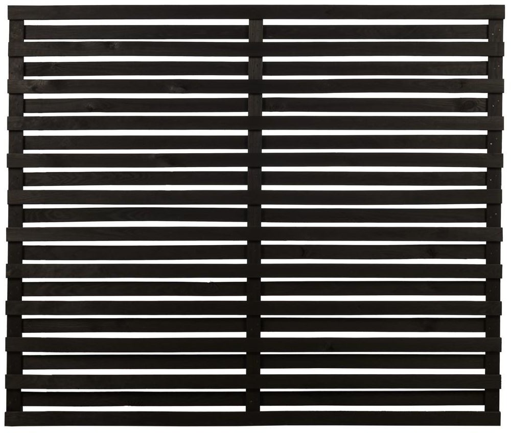 Vidaxl FOREST STYLE lamelowy Stockholm 180x150 cm antracytowy Forest Style