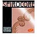 Thomastik Struny do podwójnego basu Spirocore spiralny rdzeń orkiestra zestaw tuningowy 3/4 miękkie do skali 1040-1060 mm / 41-41,7