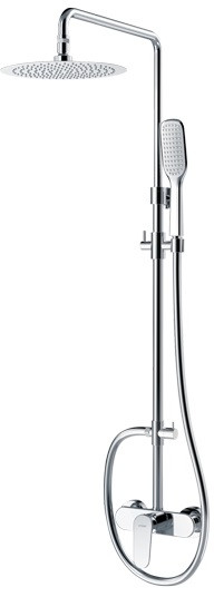 Vedo Otto natynkowy z deszczownicą chrom VBO8007/20