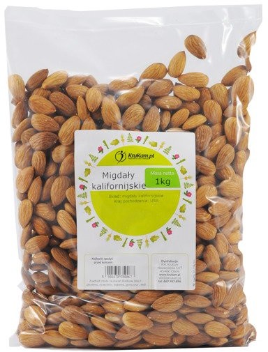 KruKam Migdały kalifornijskie 1kg