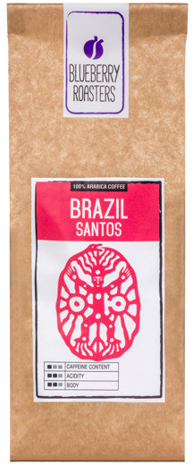 Santos Blueberry Roasters KAWA MIELONA BRAZYLIA 250g