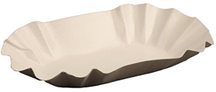 SemyTop semy tekturowych misa, prostokątna, 9 x 16 x 3 cm, powlekane, 1er Pack (1 X 250 sztuk) ST-3442