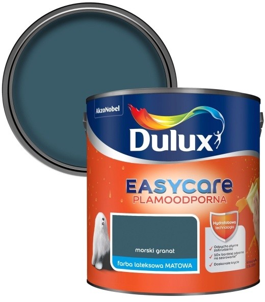 Dulux Farba EasyCare morski granat 2,5 l 5589020