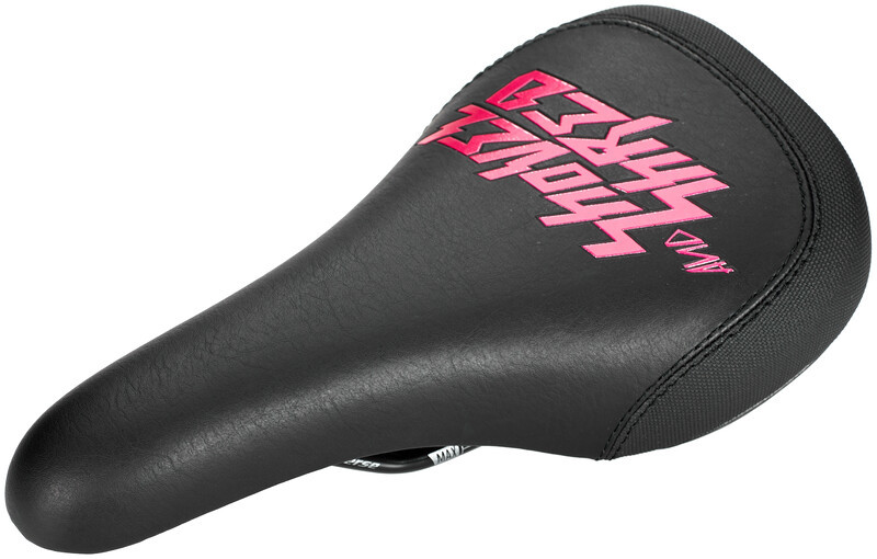 Reverse Reverse Nico Vink Shovel & Shred Siodełko, black/candy  2021 Siodełka Downhill, Freeride, Dirt i BMX 40328