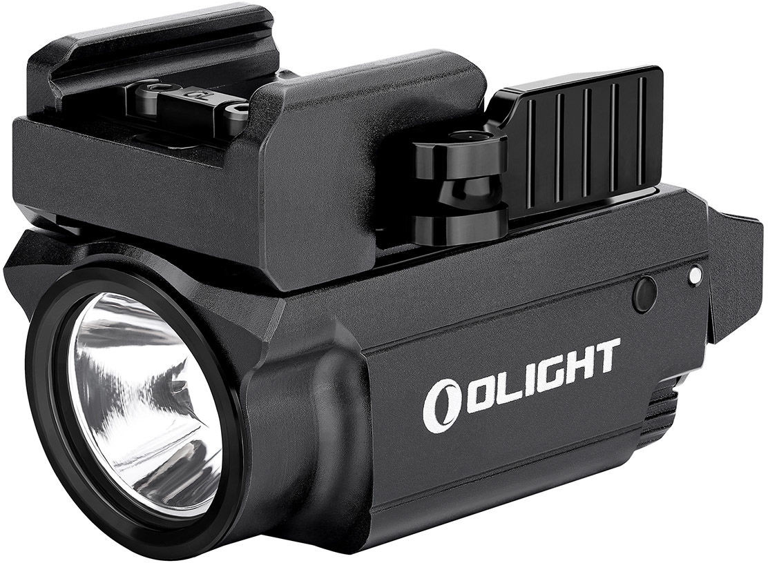 Olight Latarka z celownikiem laserowym BALDR Mini RL Black - 600 lumenów, Red Laser