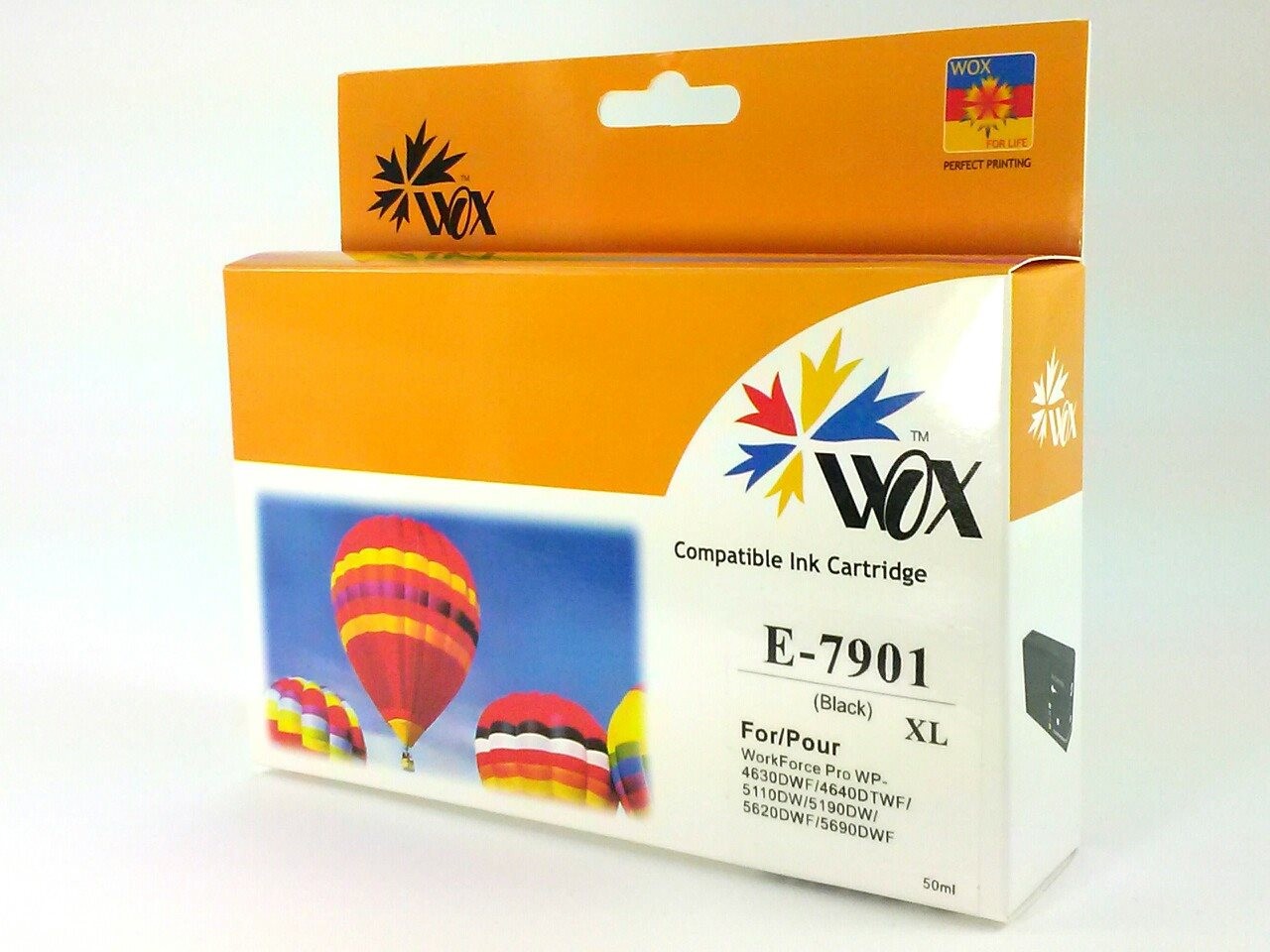 Zdjęcia - Wkład drukujący WOX Tusz  Black Epson T7901  zamiennik C13T79014010 (79XL)