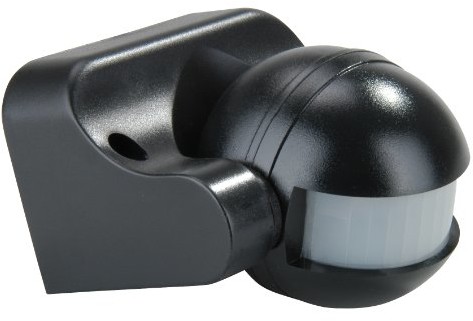 Unitec 44170 czujnik ruchu 180°, 1000 W, czarny