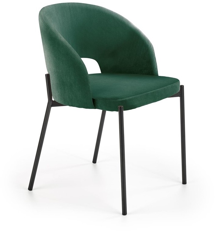 Halmar K455 krzesło ciemny zielony V-CH-K/455-KR-C.ZIELONY