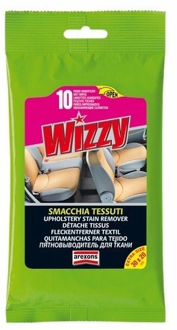 Wizzy Chusteczki do czyszczenia pasa arexons tapicerowane 10 sztuki ARX1939