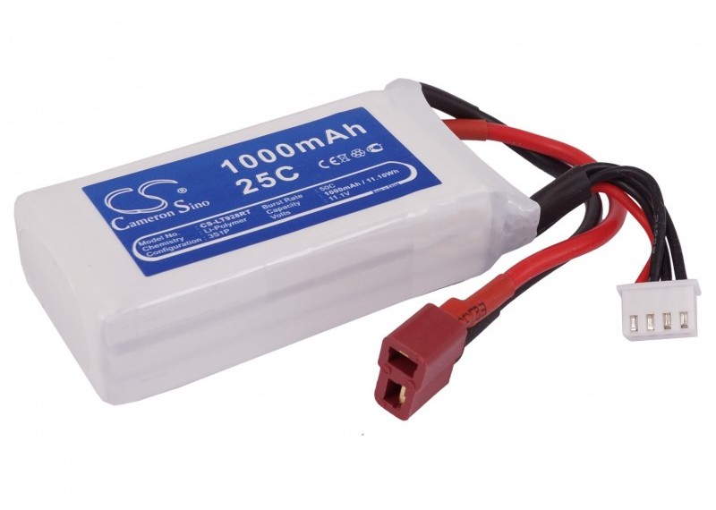 Cameron Sino 1000mAh 11.10Wh Li-Polymer 11.1V 3S 15C