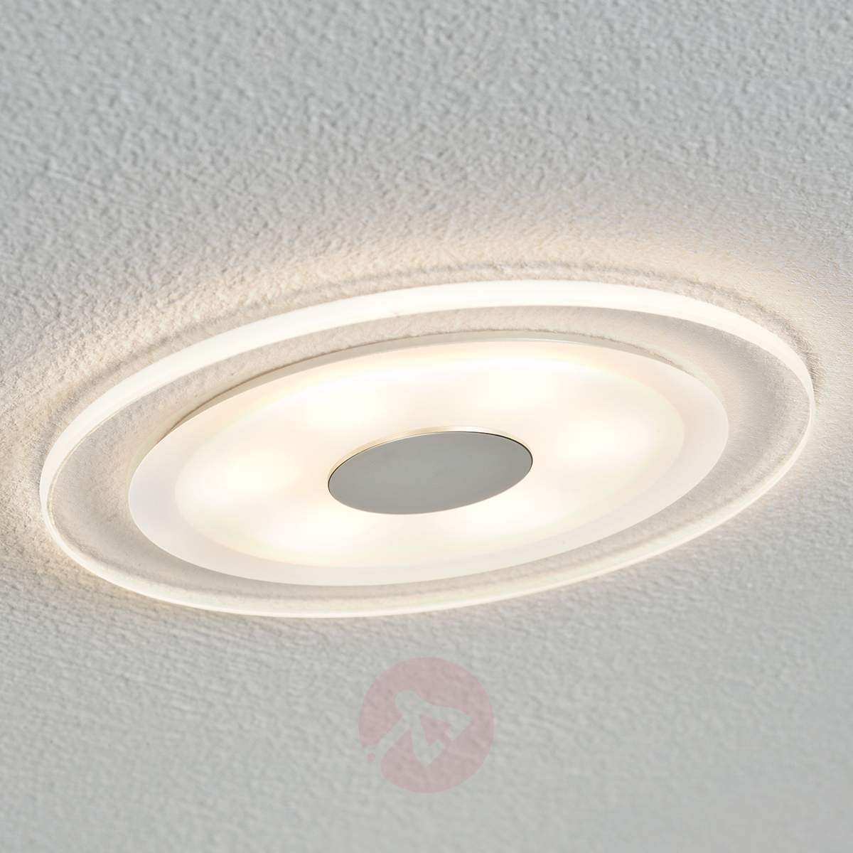 Paulmann Prosta oprawa wpuszczana LED Whirl 3 sztuki