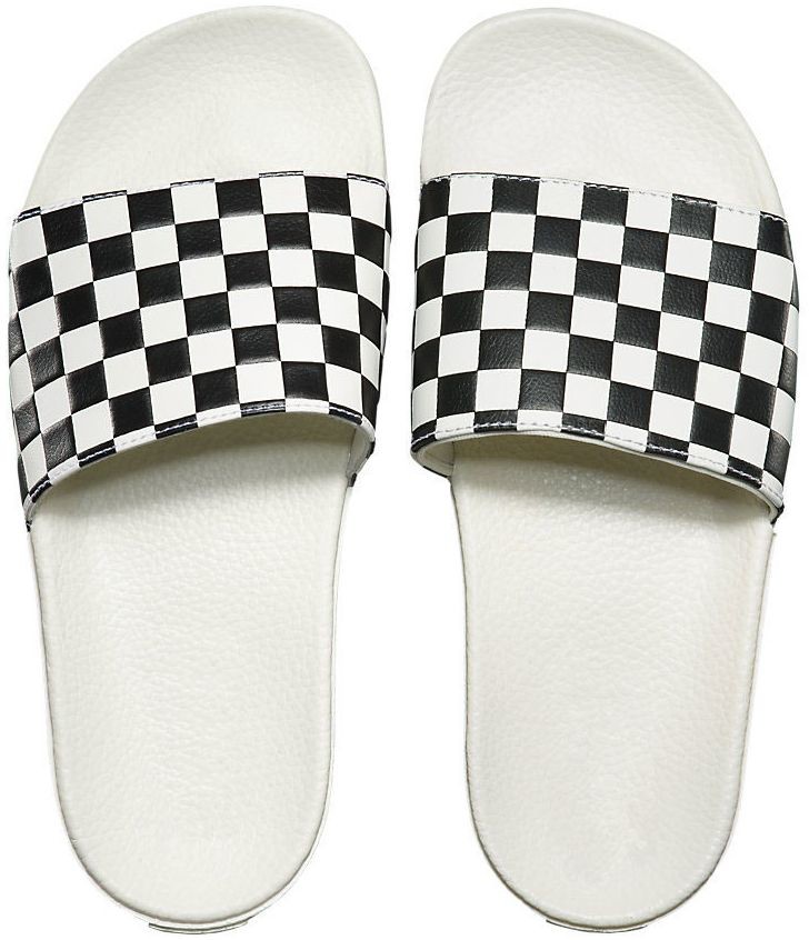Vans klapki SLIDE-ON CHECKERBOARD) White