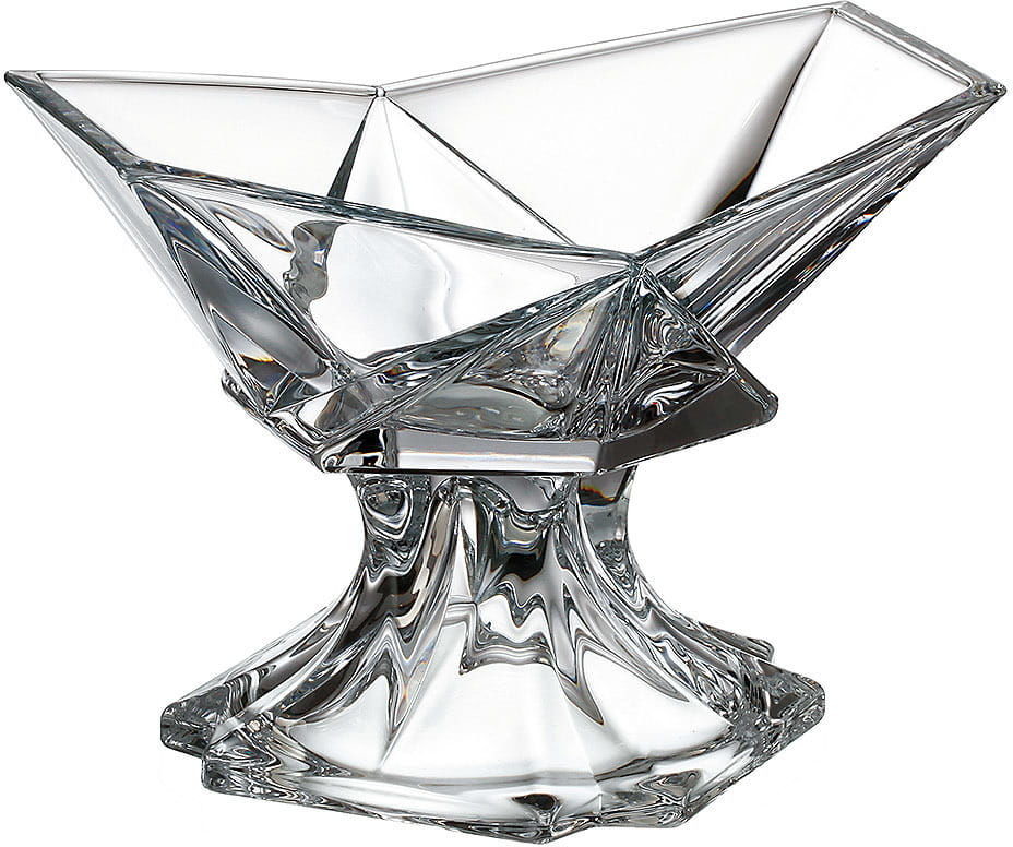 Bohemia Crystalite s.r.o ORIGAMI MISA N/N 225 9K7/6KF87/1/99V36/225-169 footed bowl