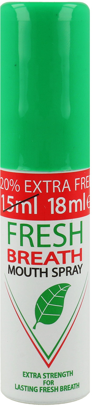 Fresh Breath Odświeżający Spray Do Ust Miętowy 18ml