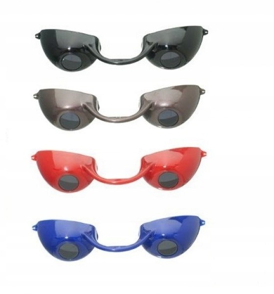 Okulary Uv z gumką do opalania w solarium Peepers
