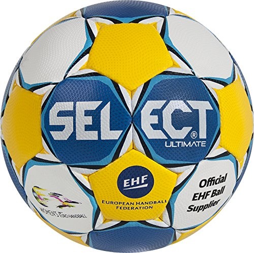 Select piłka ręczna Ultimate EC Women, biały 3512858639_blau/gelb/weiß_3