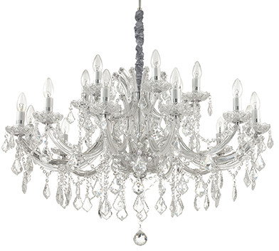 Ideal Lux Lampa wisząca NAPOLEON SP18 CROMO 167268