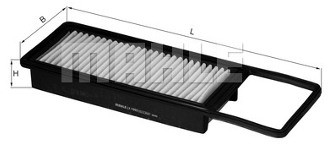 Knecht Filtr powietrza LX 1991